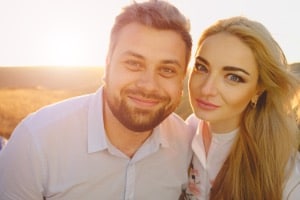 szczęśliwa para